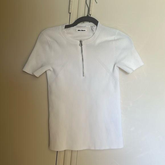 Helmut Lang Zip Front Blouse - Picture 5 of 8